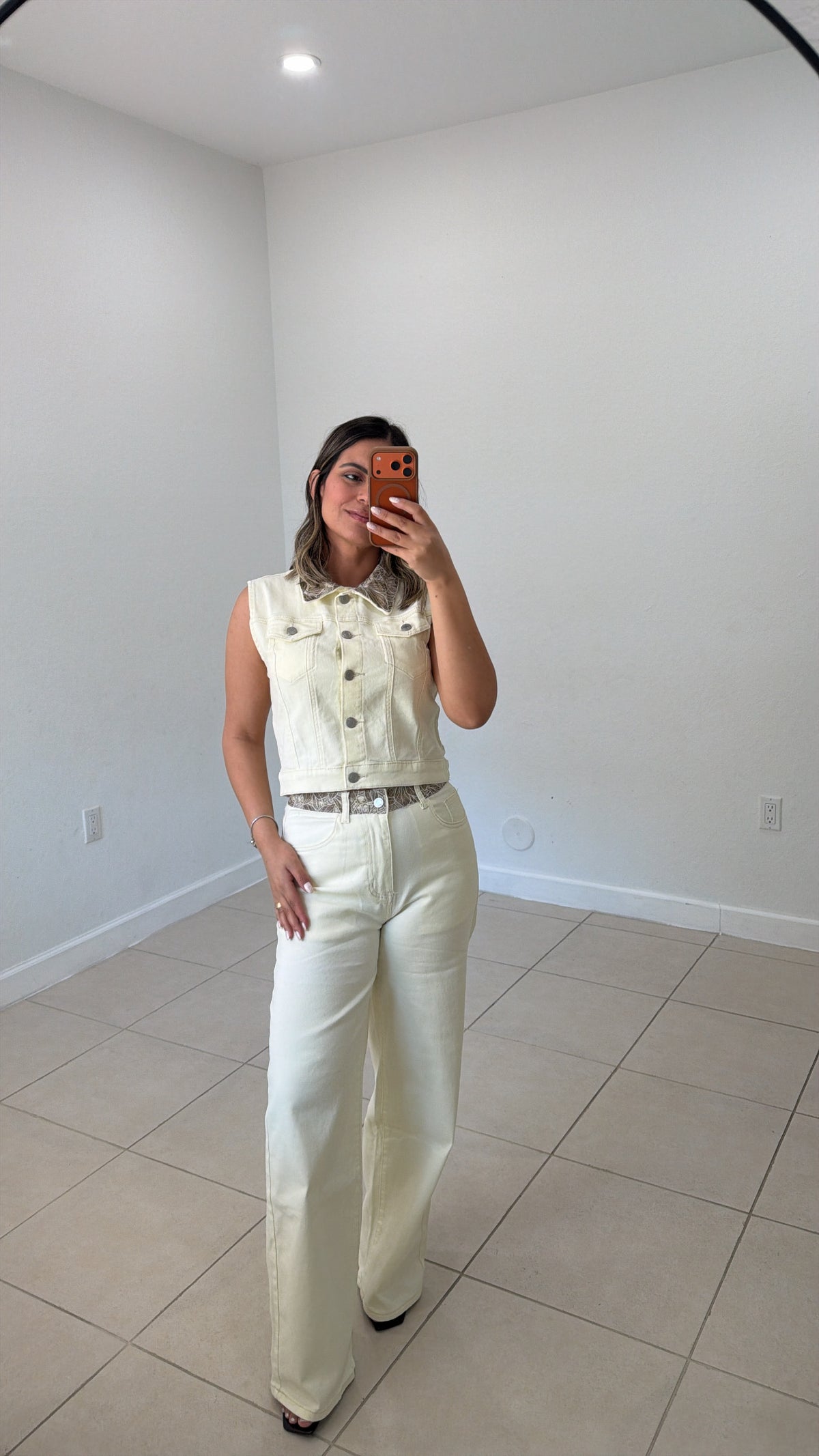 Ivory Floral Set