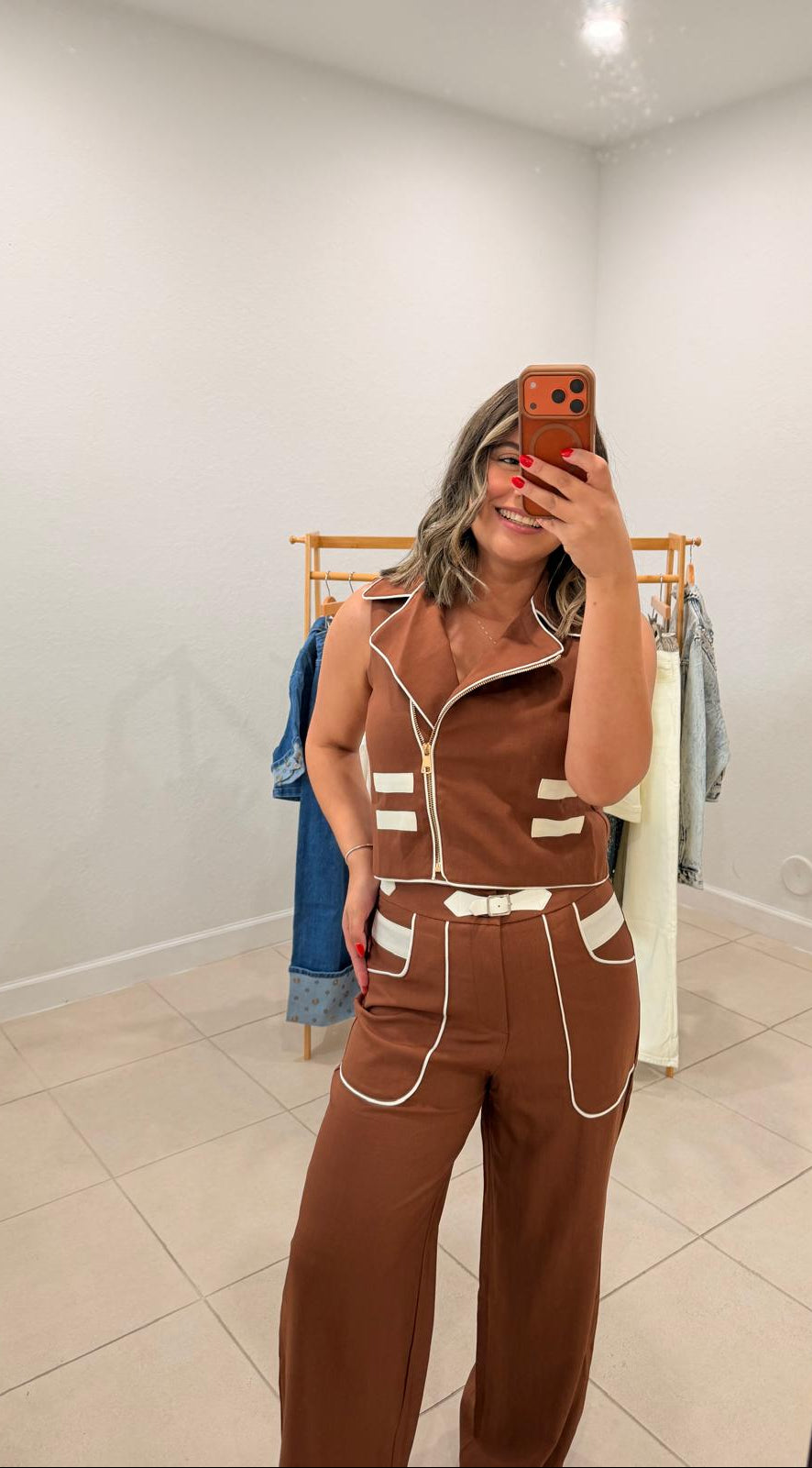 Monaco Leather Trim Set
