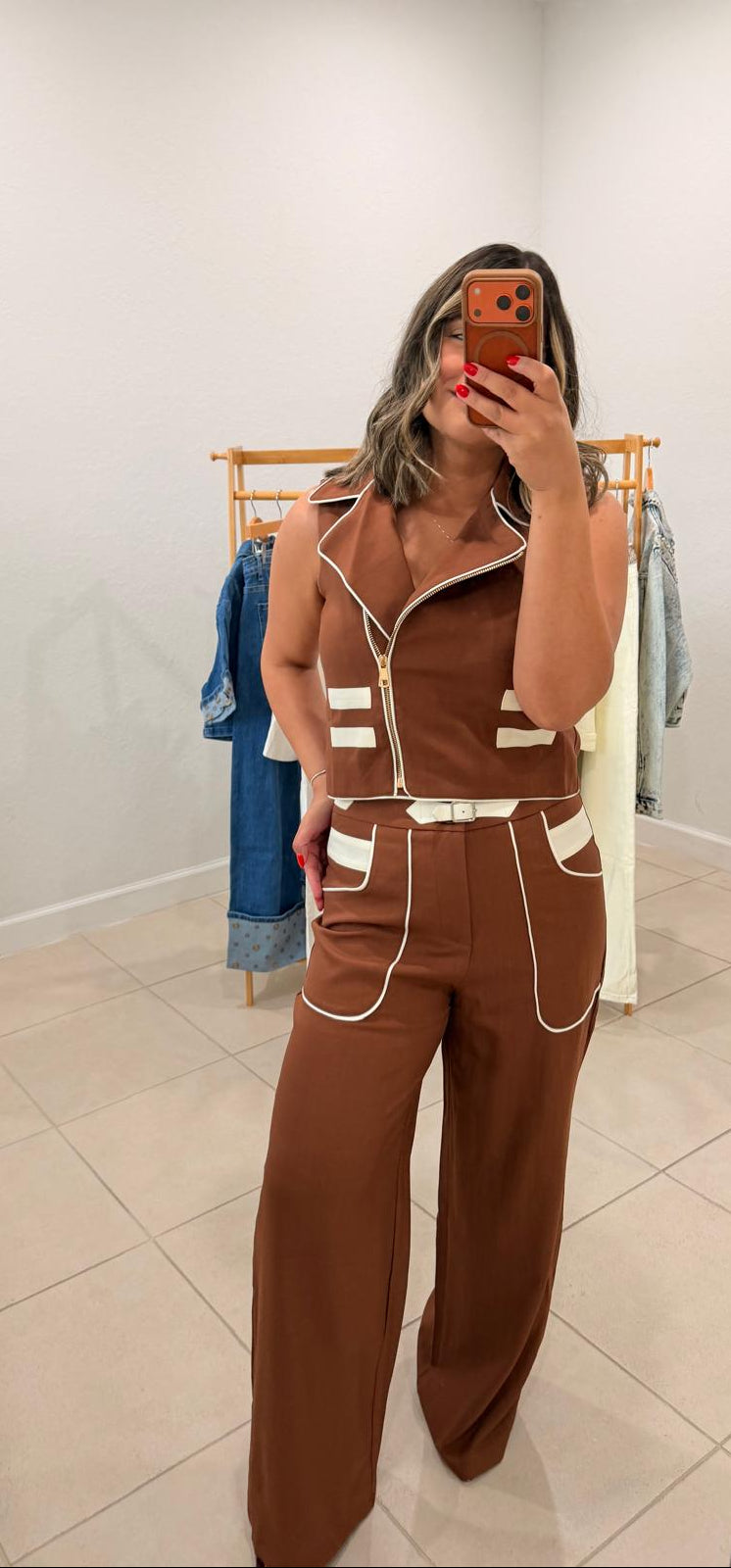 Monaco Leather Trim Set