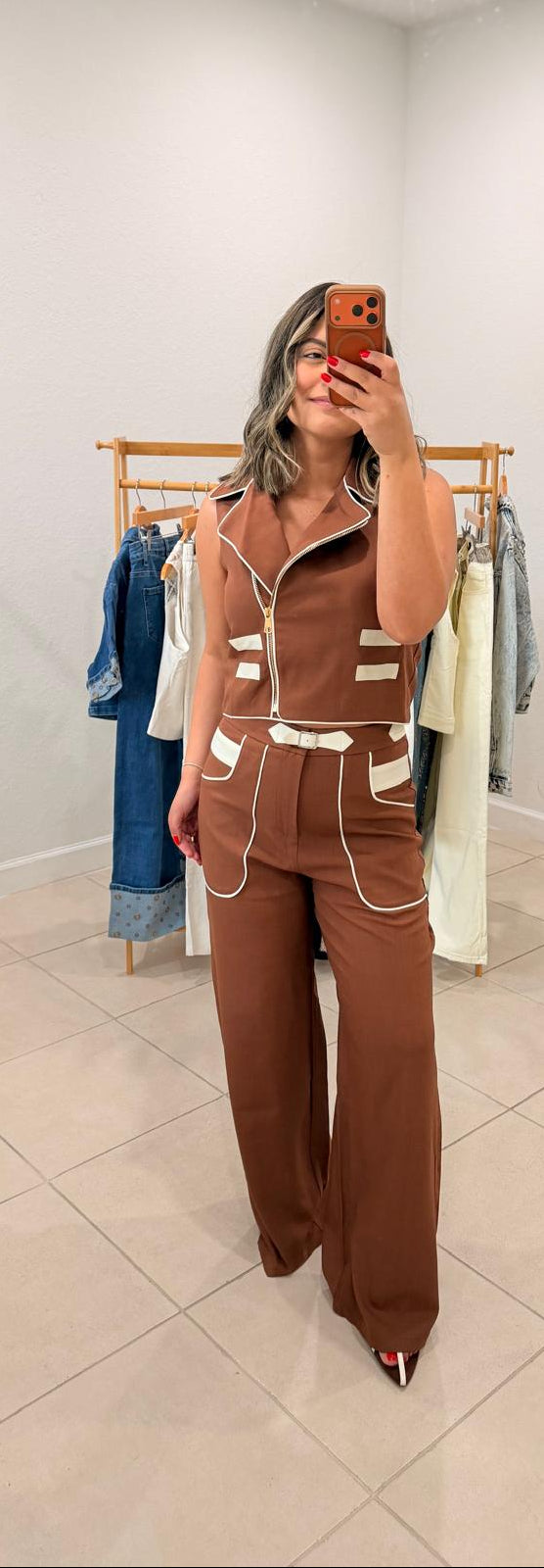 Monaco Leather Trim Set