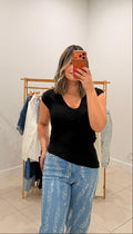 Asymmetrical Knit Top