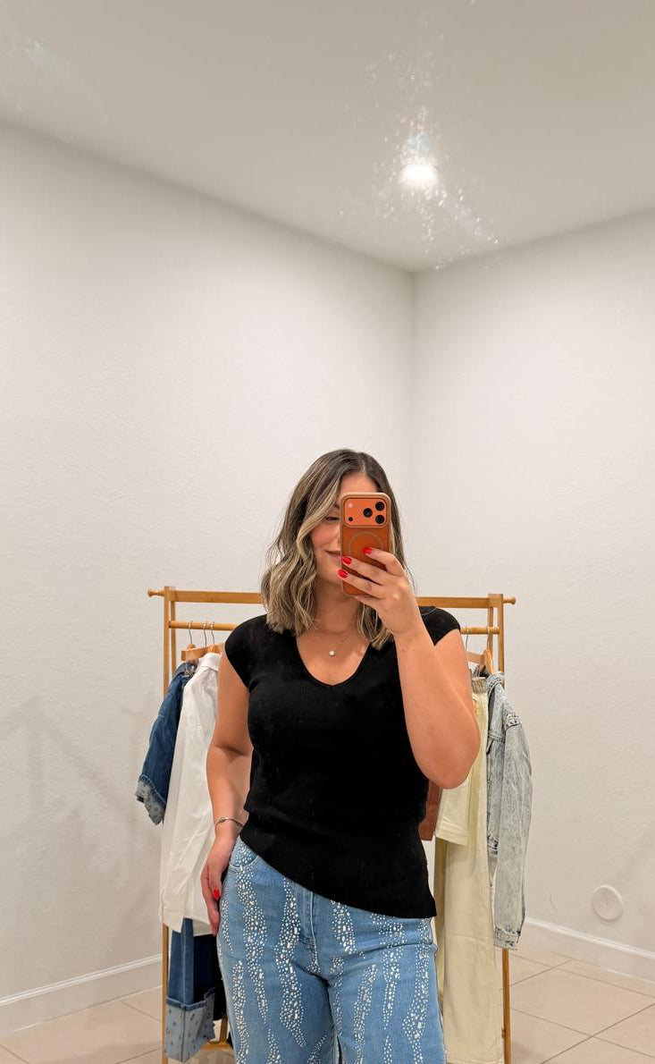 Asymmetrical Knit Top