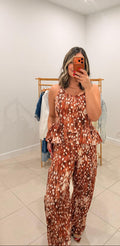 Peplum Print Set