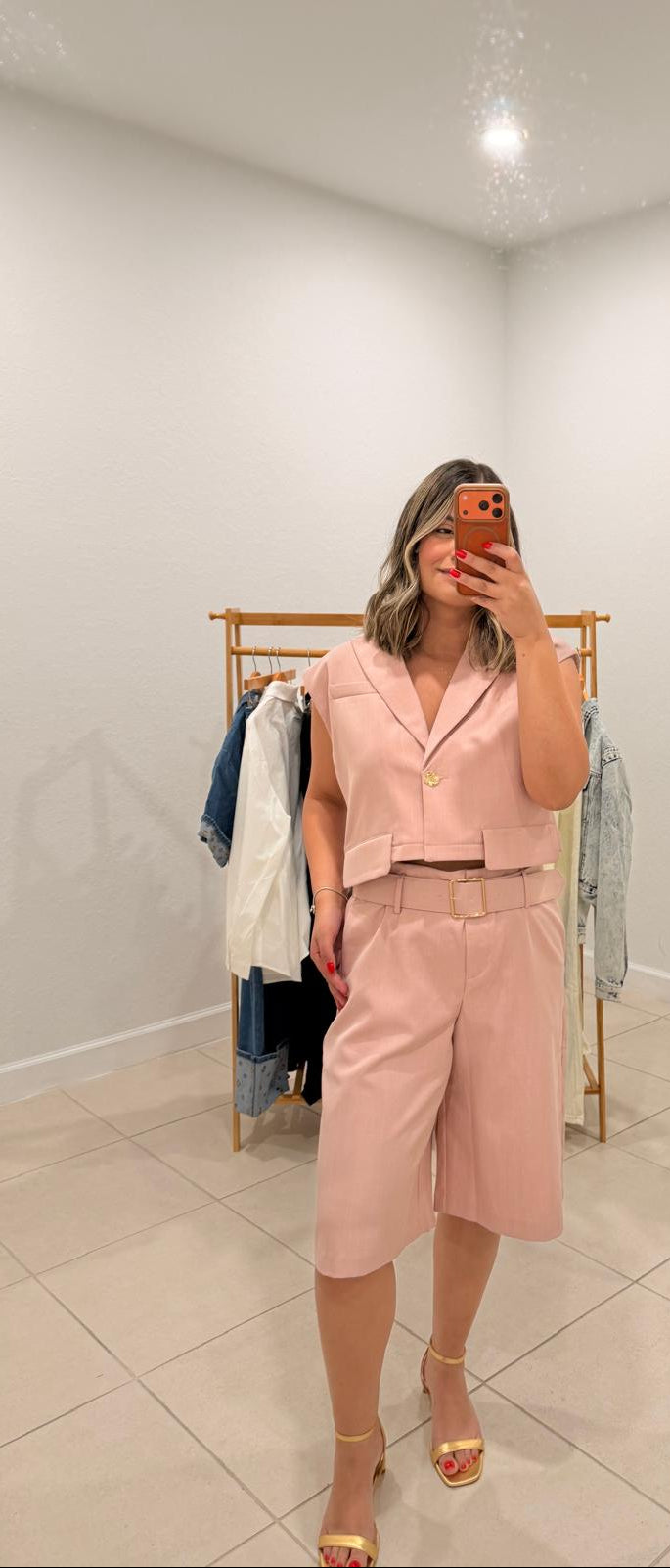 Tailored Bermuda Set