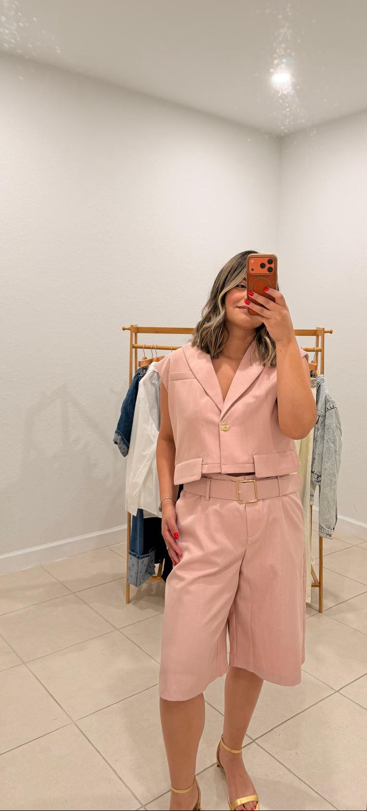 Tailored Bermuda Set